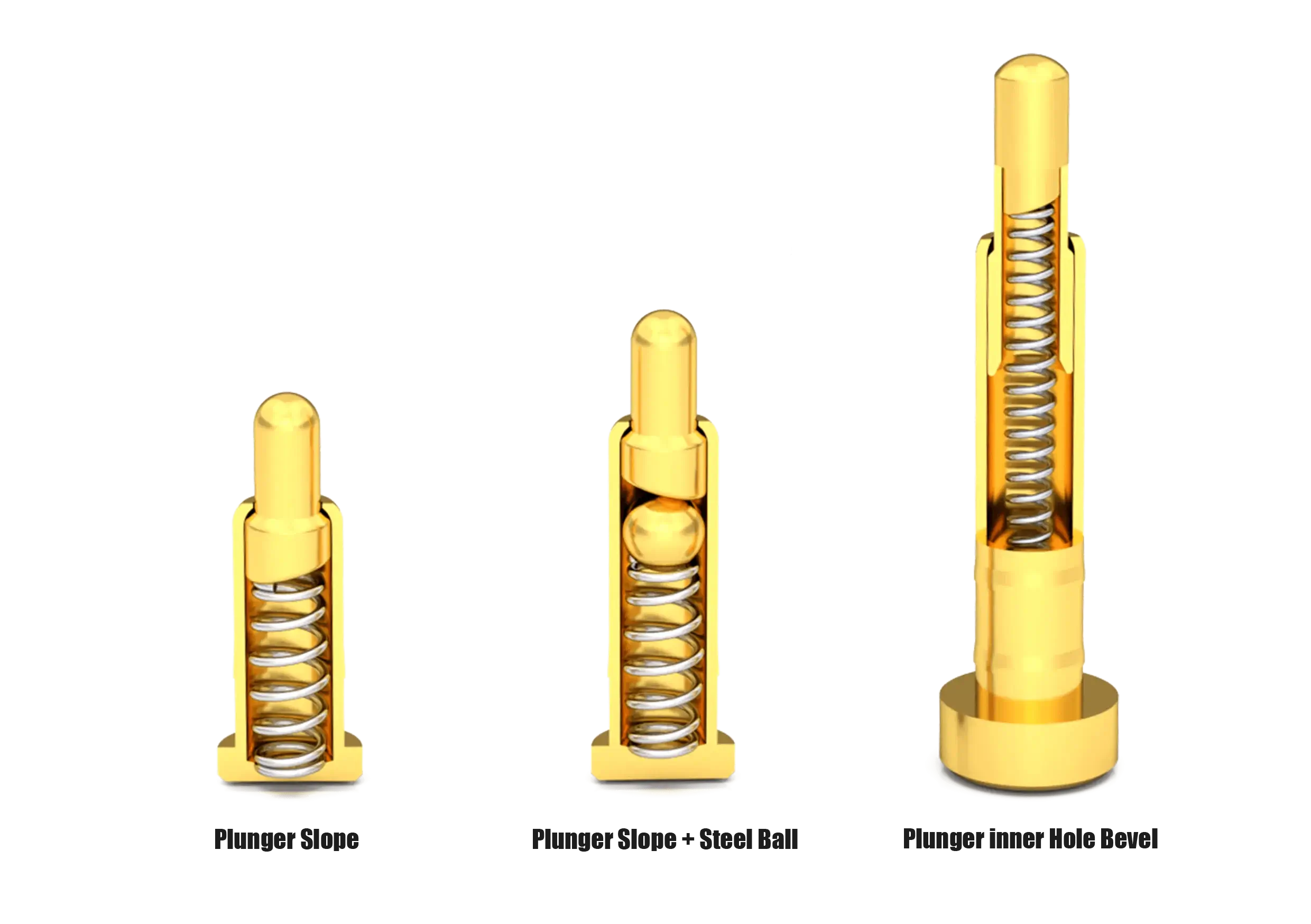 smd pogopin internal structures