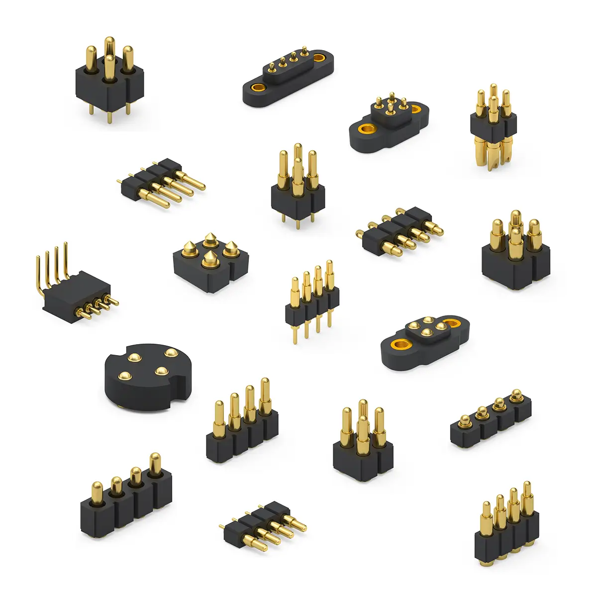 4 pin pogo connectors