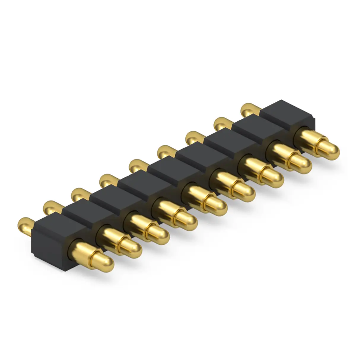 9 point double ended pogo pin connector