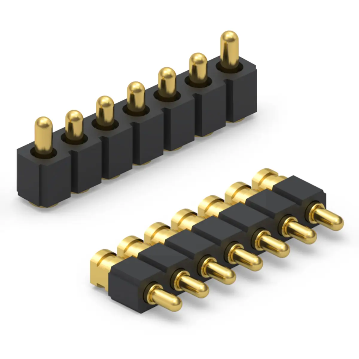 7 points pogo pin connector