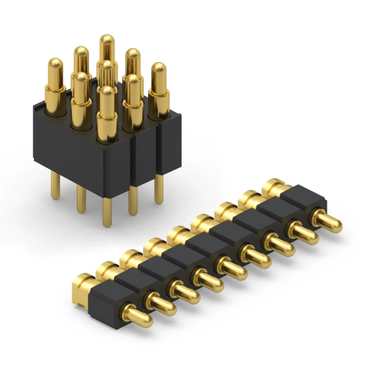 9 points pogo pin connector